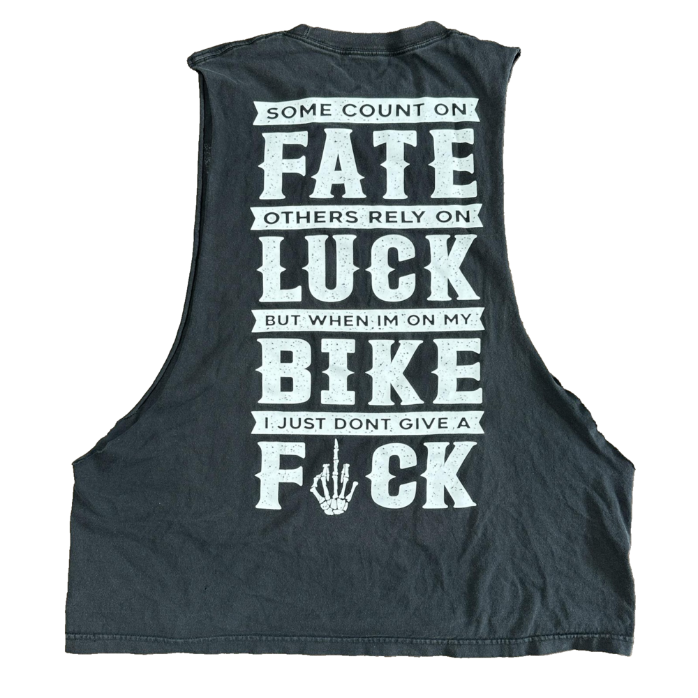 Hostility Shirt Mens 3XL Black Muscle Tank Sleeveless Motorcycle Graphic Cutoff